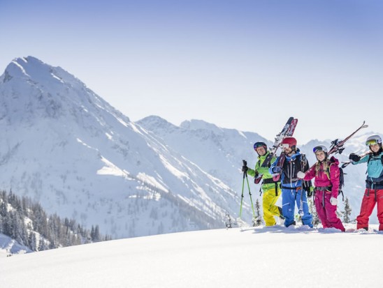 Skiurlaub in Ski amadé, Skifahren am Grießenkar in Flachau © Flachau Tourismus